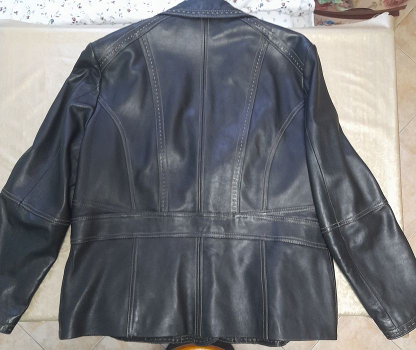 Дамско кожено сако