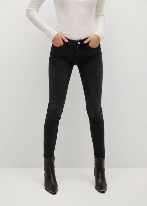 Повдигащи дънки MANGO Kim с кройка Skinny