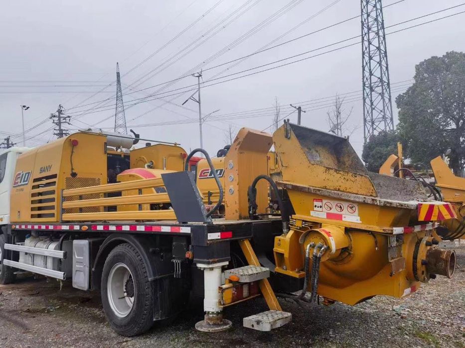 Автобетононасос стационарный