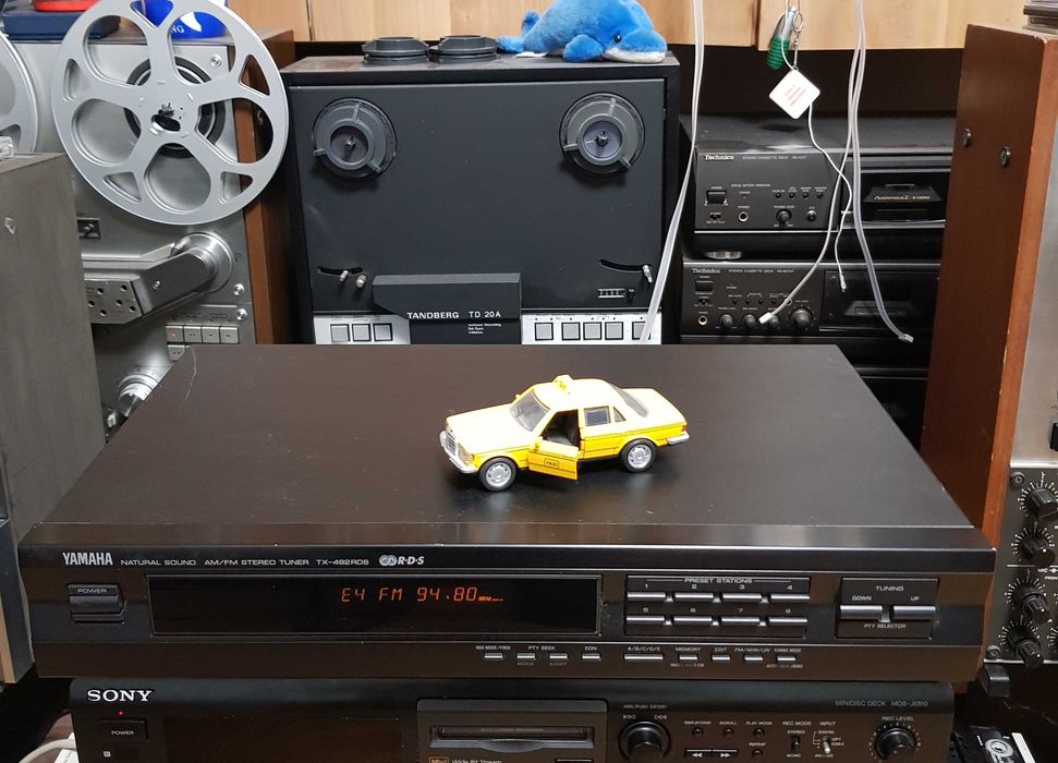 Tuner Deck Audio Radio Stereo Vintage YAMAHA TX492 BLACK