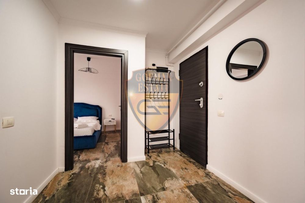 2 camere, Mamaia Nord LIDL mobilat si utilat modern, balcon, et 2, ter