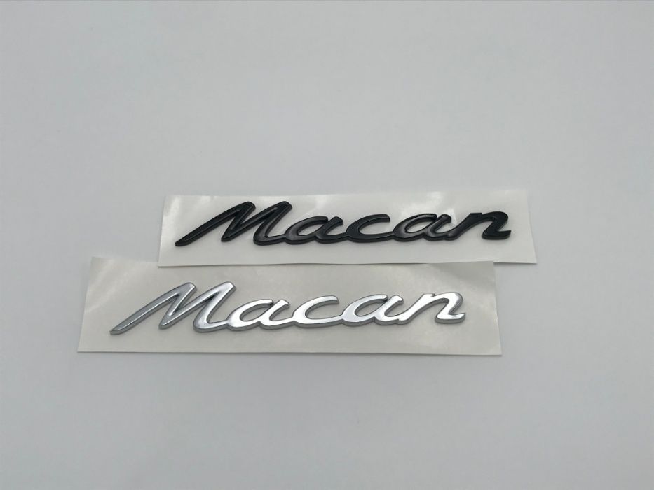 Emblema Porsche MACAN crom