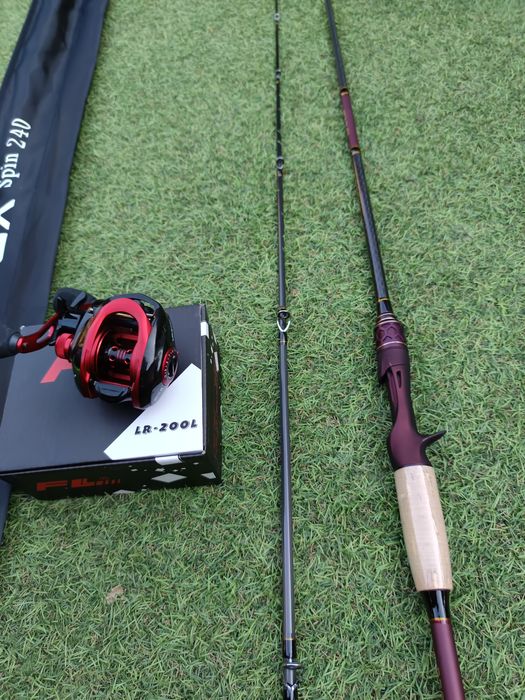 Lanseta Casting Spin Vortex 2.4m 10-45 grame + mulineta Casting