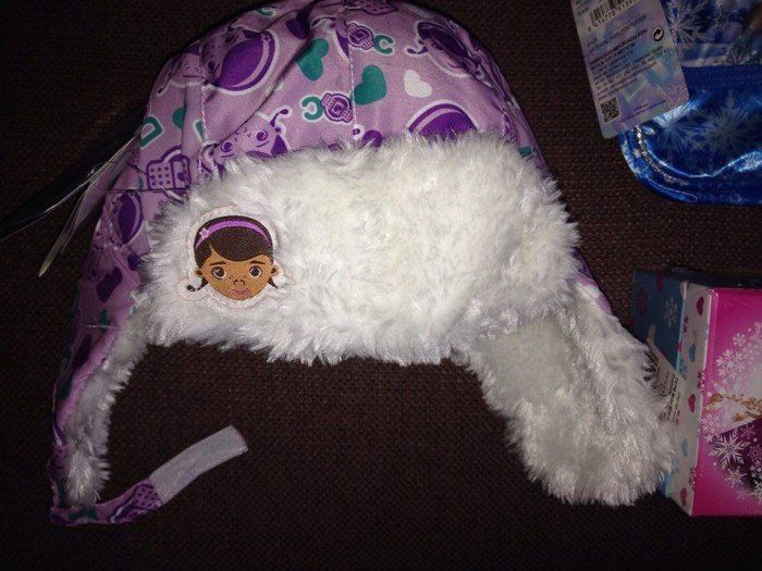 Caciula iarna Doctorita Plusica Disney Russia Marime: 52/54-2/6 ani
