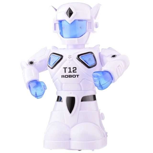 Robot inteligent, educativ, efecte sonore si luminoase, rotire 360g