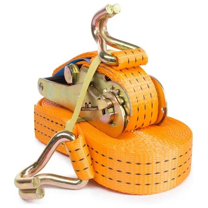 Стяжной ремень с храповым механизмом