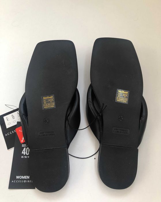 Модерни, черни чехли