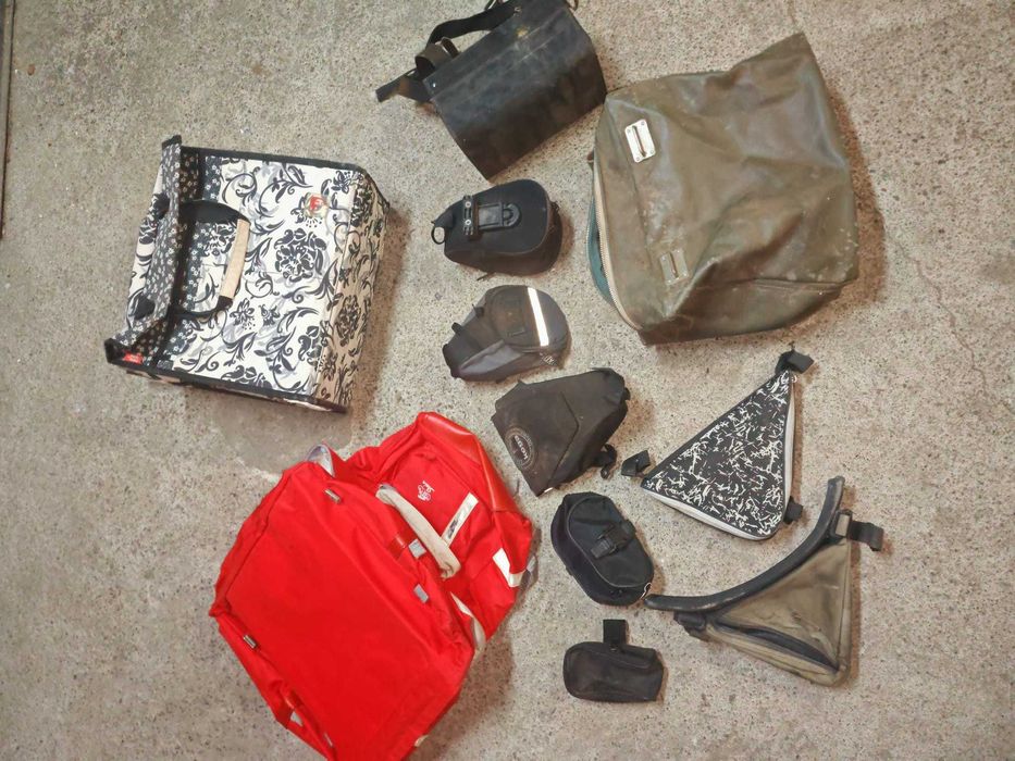 Geanta de cumparaturi, portbagaj bicicleta, coburi