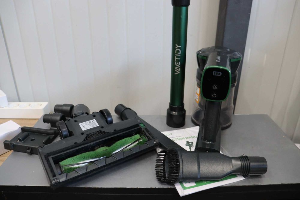 Вертикална Безжична прахосмукачка Vactidy V9 Pro, LED, Animal