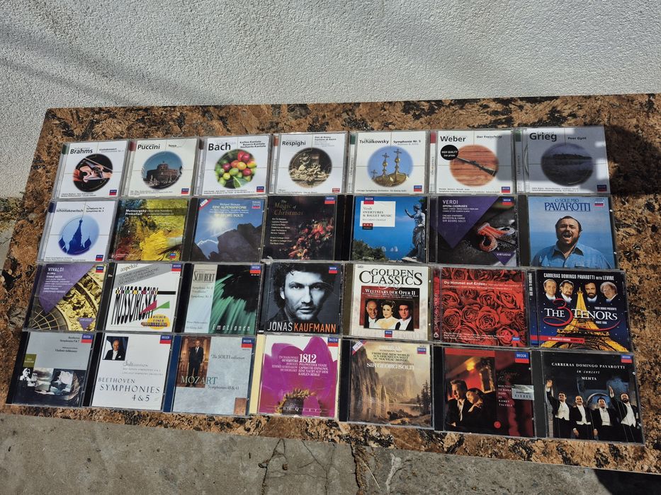 Vând Lot 28 CD muzica clasica compozitori celebrii din colectia Decca