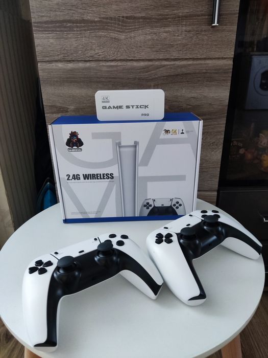 Безжична игрова конзола Game Stick 4K/HD 30,000 игри