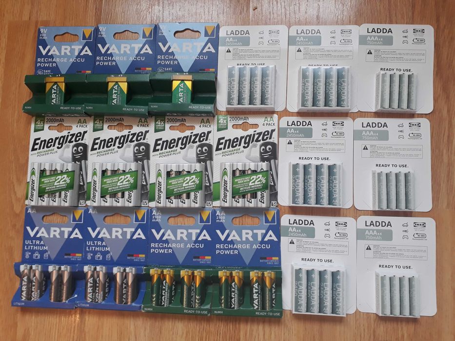 Acumulatori 4buc Varta Ikea 2450mah
