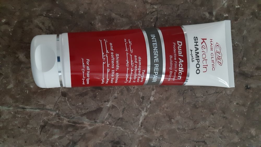 Шампунь с кератином.