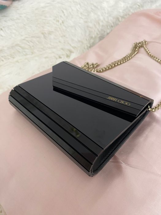 Geanta Jimmy Choo neagra Originala cu Certificat Sebis • OLX.ro