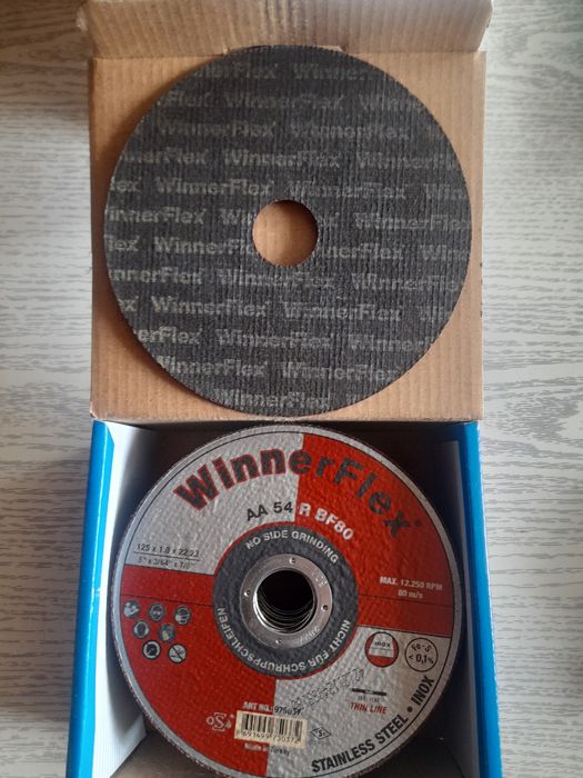 Pânze flex pentru fier si inox.  Winner Flex 125×1,0x22