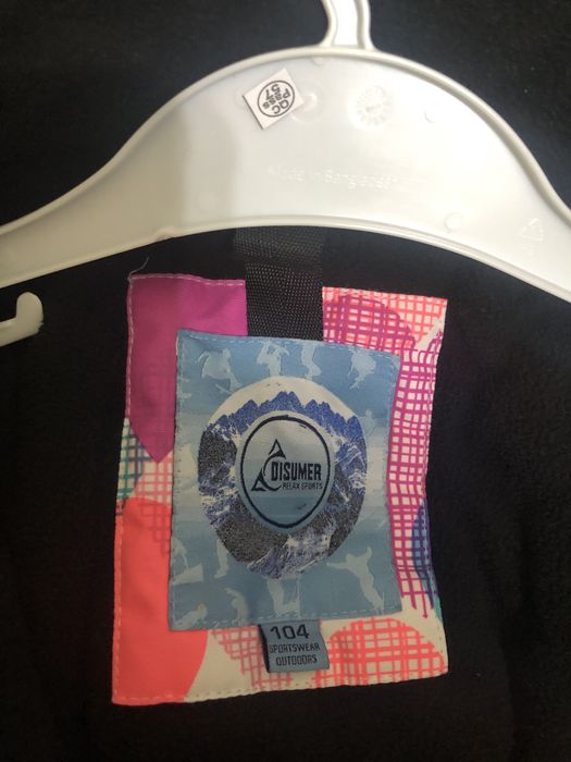 Зимний комбинезон на девочку р.104