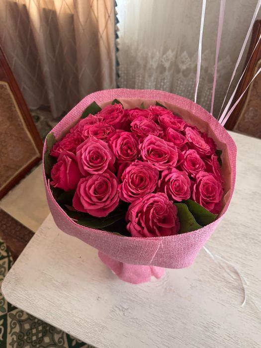 Красивый букет с шаром