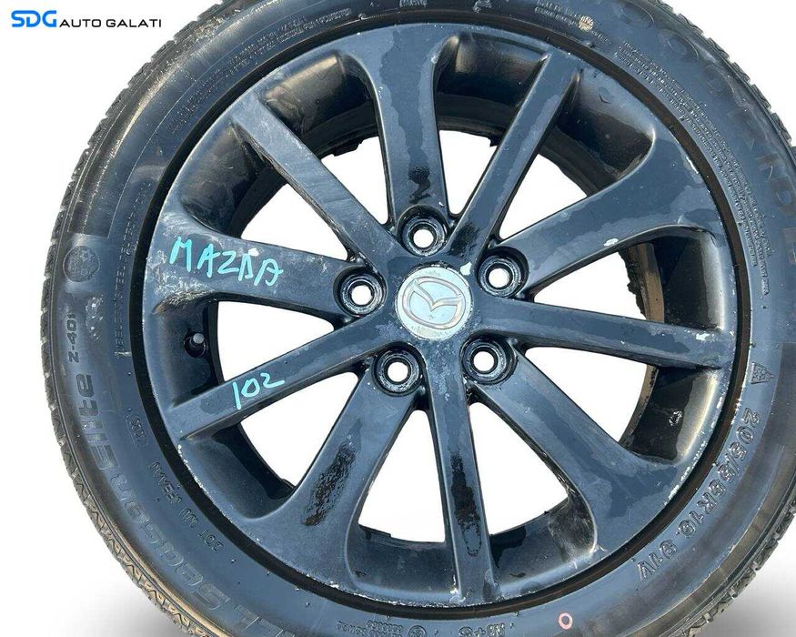 Set 4 Jante Janta Roata Roti Aluminiu 205 55 16 R16 Kia Sorento 2015 - 2019 (16x61/2J 9965526560 KA036) [JNT0037]