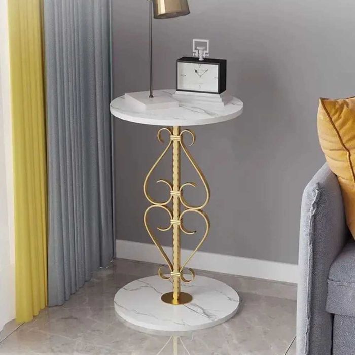 Прикроватный столик с полкой, столик приставной