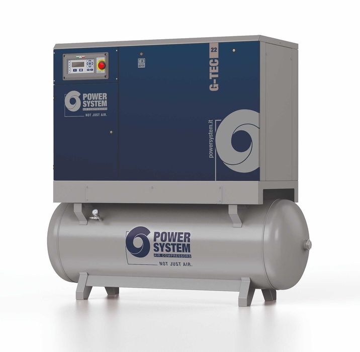Compresor NOU cu surub - Power System G-TEC - 22 kw - 10 Bar 500 L DF