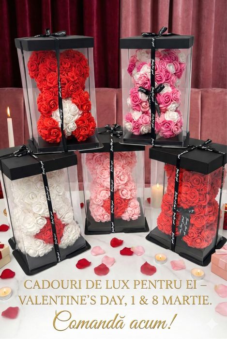 Urs decorativ spuma Cadou