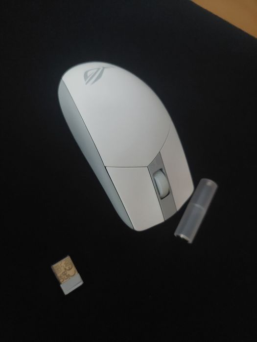 Mouse Gaming Wireless ASUS ROG Strix Impact III, 36000 dpi, alb