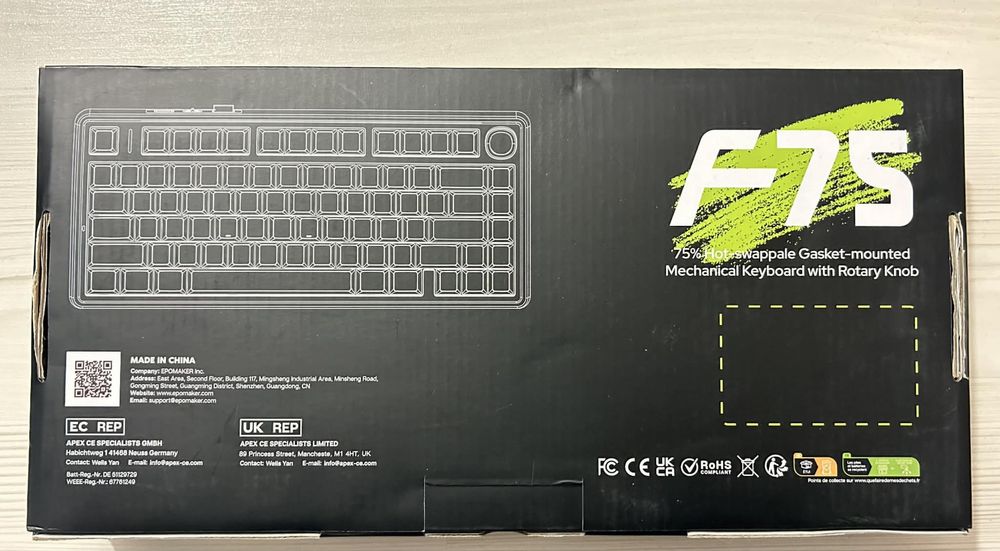 Tastatura  Epomaker Aula F75  Gaming