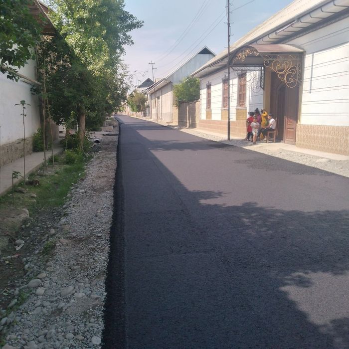 Асфальт ишлари киламиз