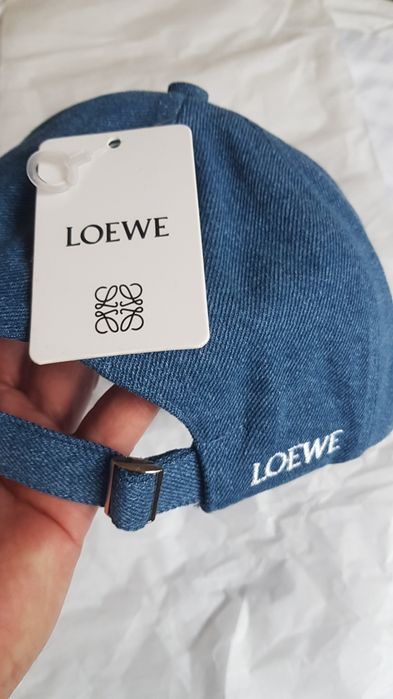 Șapcă Loewe material blug