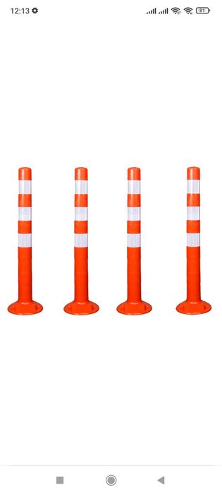 Столбик дорожный 50-75см