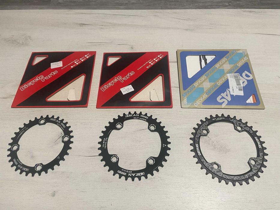 НОВИ плочи Narrow Wide 104BCD 32T и 36T