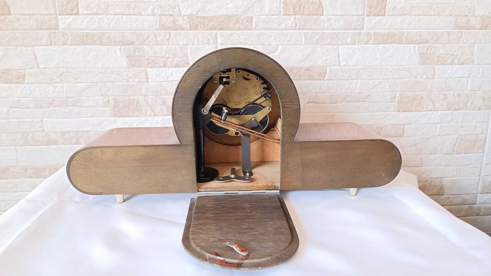 Стар каминен часовник - WEIMAR - Germany - Антика - 1970"