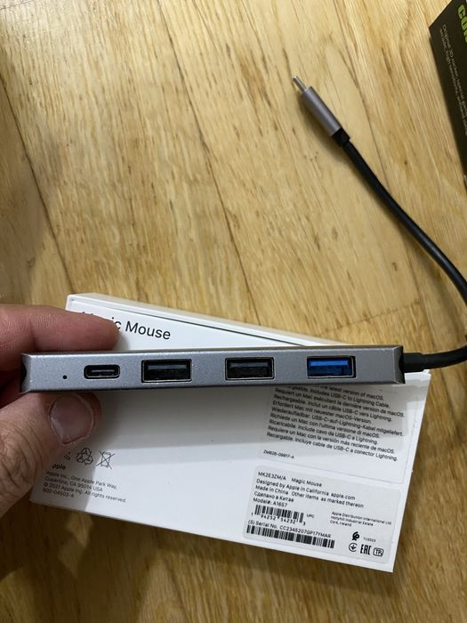 Телефон, wifi усилитель, magic mouse