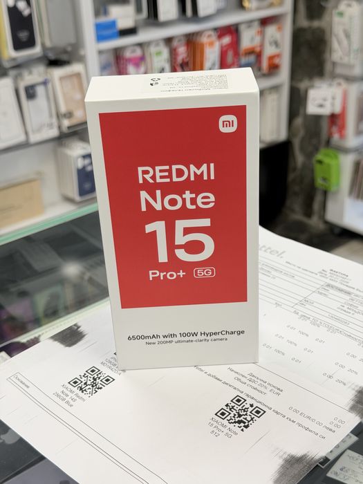 Redmi Note 15 Pro Plus 5G 512GB чисто нов!