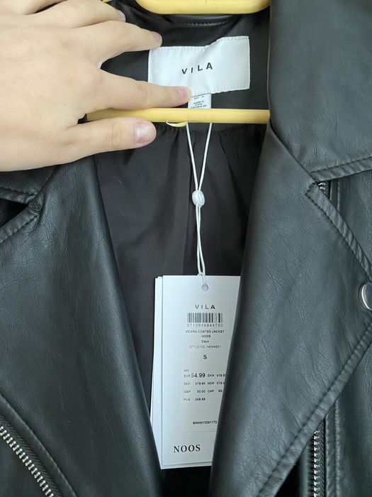 Geacă VILA imitație de piele Nou cu etichetă