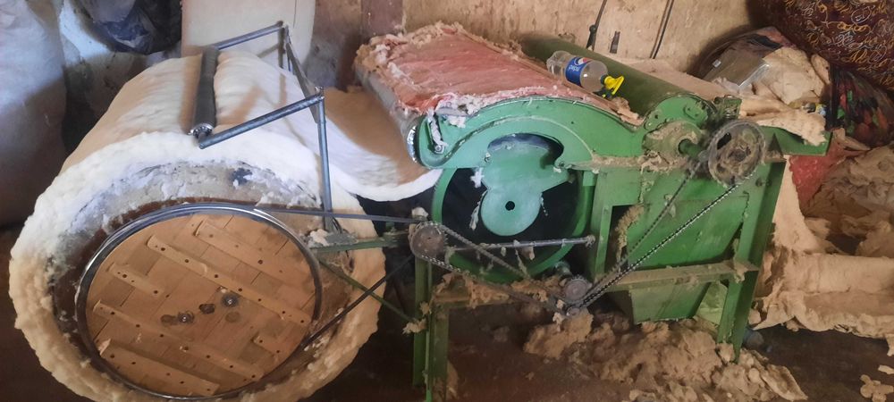 Пахта титиш цехи