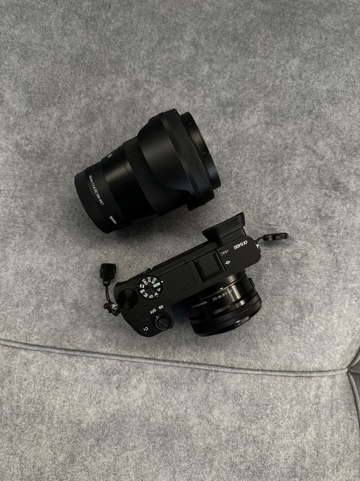Камера Sony A6400 + Sigma 16 mm