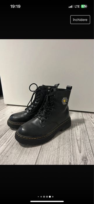 Bocanci imitatie de piele