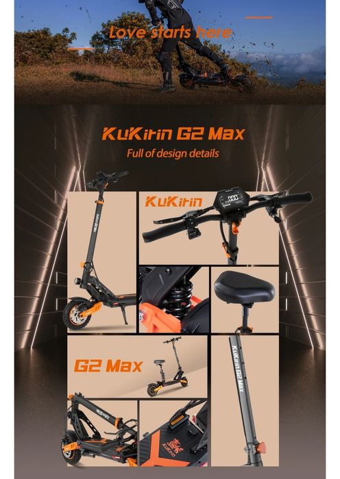 KuKirin G2 MAX trotineta