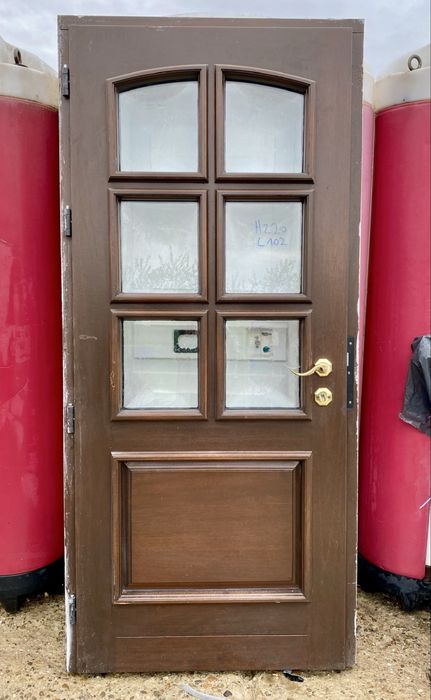 USA LEMN TERMOPAN intrare casa H 220 x L 102 Germani