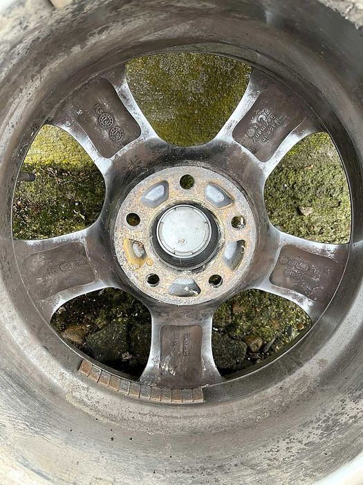 Goodyear 205/55 R16 | 4 бр. зимни гуми | Aлуминиеви джанти Dezent