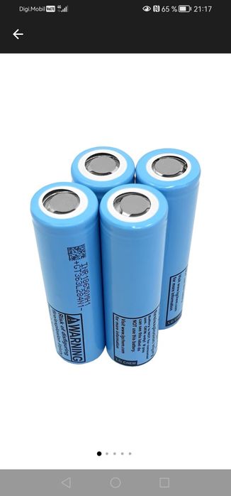 Celule 18650 LG 3000mah 10A descărcare 16 buc
