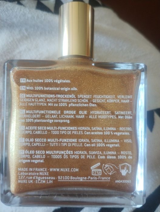 Олио за лице, тяло и коса , NUXE, 50 ml