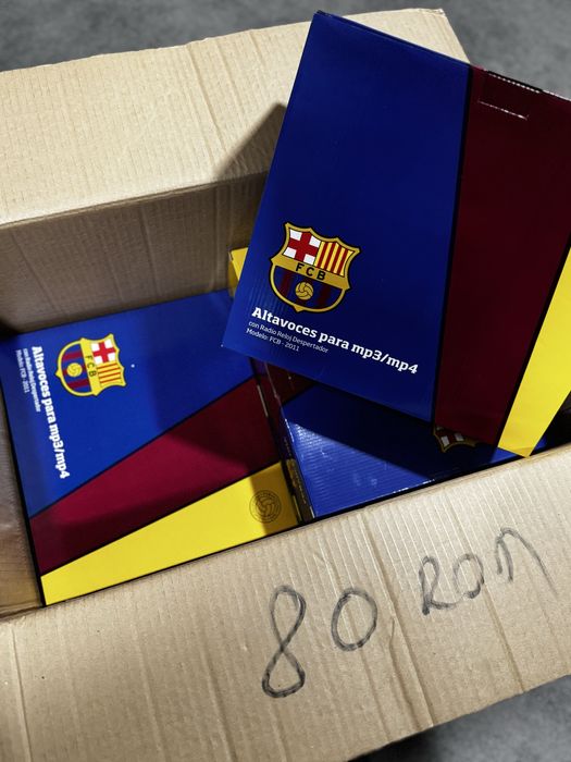 Macheta boxa cu Barcelona