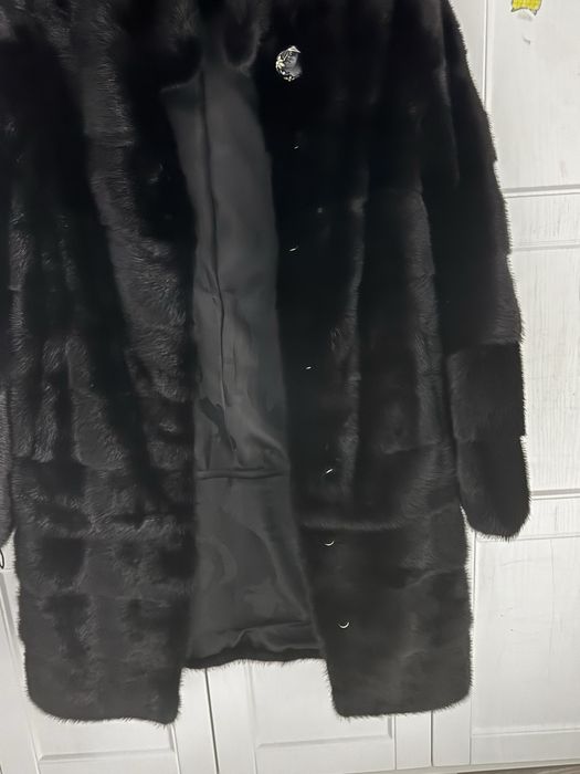 Шуба норка поперечка