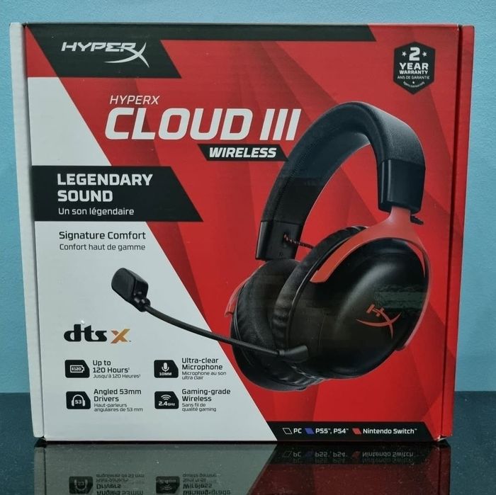 Hyperx Cloud 3 Wireless Беспроводные Наушники/Гарнитура