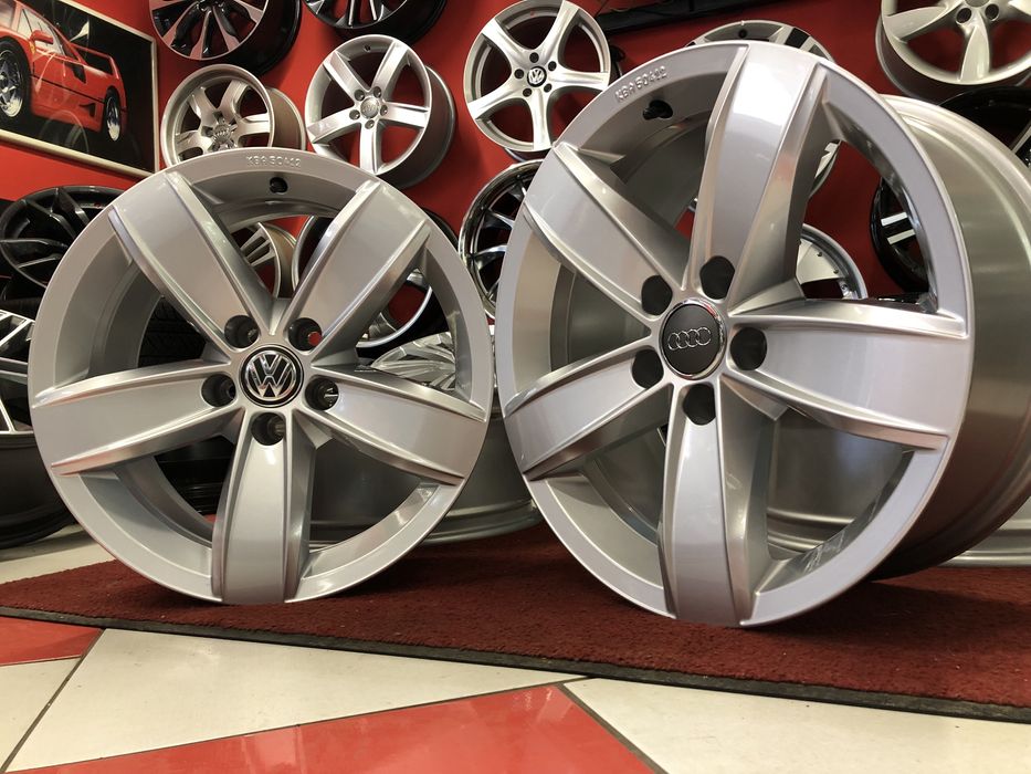 Джанти 16 цола 5х112  VW Passat Golf T Roc Caddy Audi A3 Оригинални Нови
