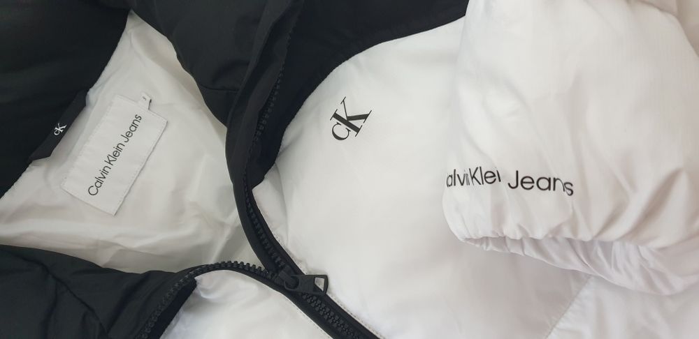 Calvin Klein Water Repellent  S НОВО! ОРИГИНАЛ! Дамско Зимно  Яке!