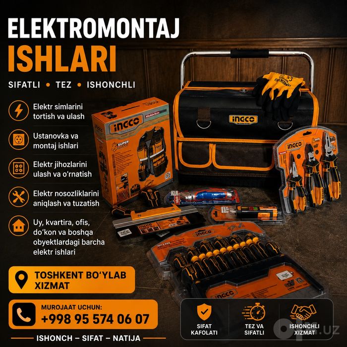 Elektrik, elektromantaj ishlari