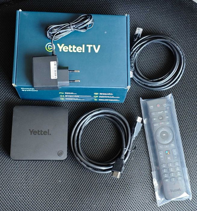 Продавам Yettel Smart TV Box ZTE ZXV10 B866V2H01 с абонамент за 400+ канала